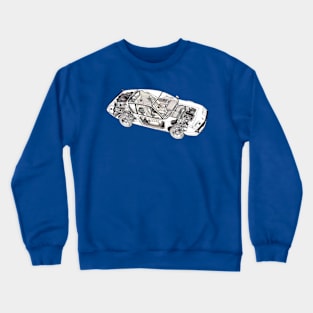 ALPINE A310 - cutaway Crewneck Sweatshirt